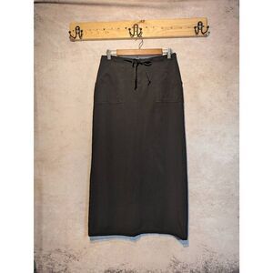 Tangents full maxi skirt w/ back slit. 5/6